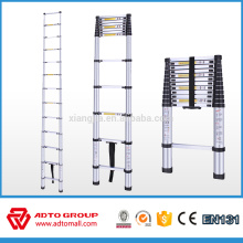 tragbare Teleskopleitern aus Aluminium (2m / 2,6m / 2,9m / 3,2m / 3,8m) Schnellfaltleiter EN131